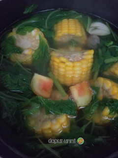Foto resep Sayur Bayam Jagung