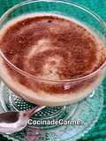 Smoothie de plátano con bebida de avena y canela