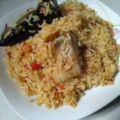 A picture of Jellop rice.