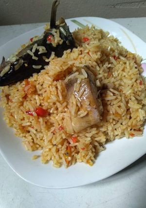 A picture of Jellop rice.