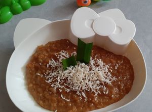 Foto resep Bubur Beras Gula Merah