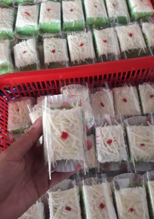 Foto resep Bolu pandan keju