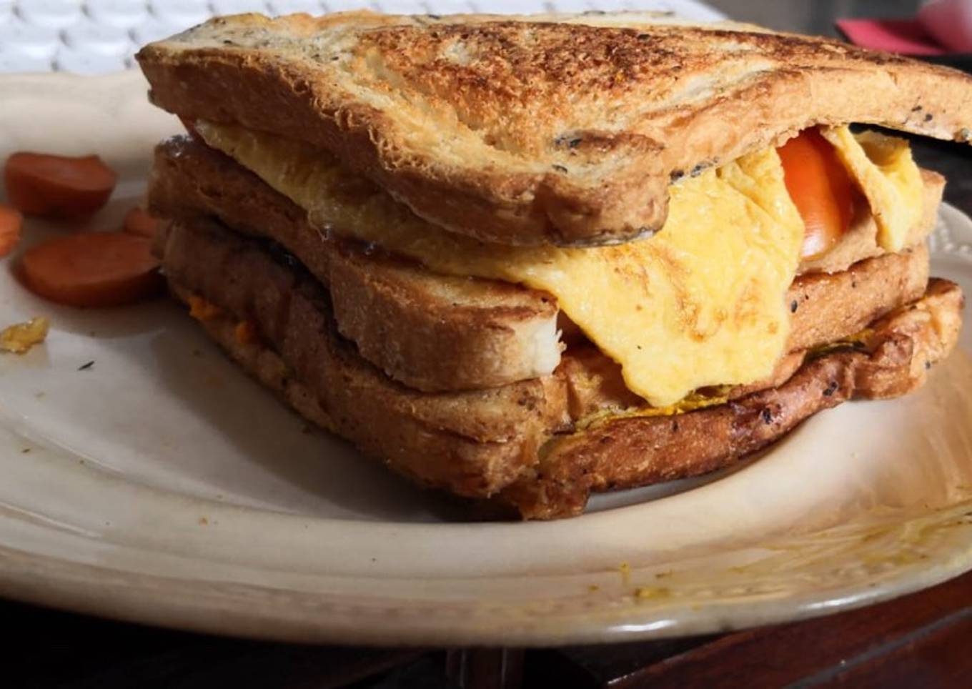 French toast/Roti bakar gurih