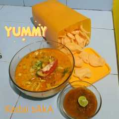 รูปของ Sayur gedang muda pendamping lontong