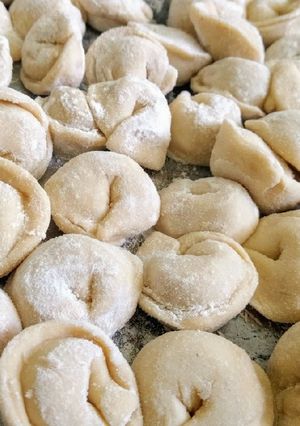 Una foto de Tortelloni masa casera🍝