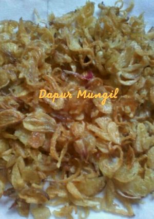 Foto resep 5. Bawang goreng tepung