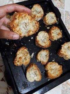 صورة لوصفة خبز الإفرنجي بالثوم