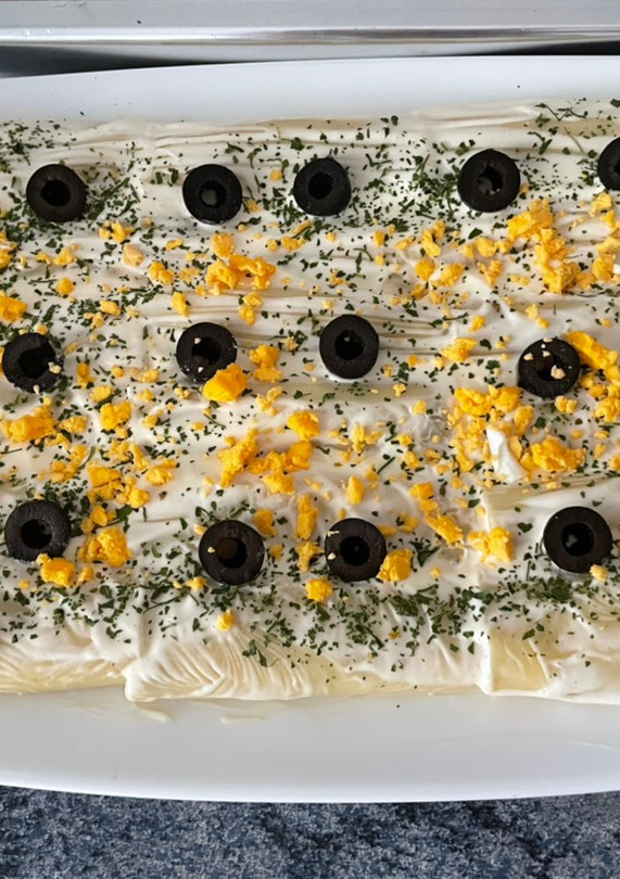 Una foto de Canelones fríos de verano