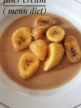 Cara Simple Membikin Resep  Kolak pisang fiber cream (menu diet) yang Enak Banget, Bikin Ketagihan