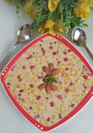 स्वीट क्रीमी कॉर्न डिलाइट रेसिपी मुख्य फोटो