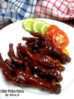 Foto resep Ceker Pedas Manis