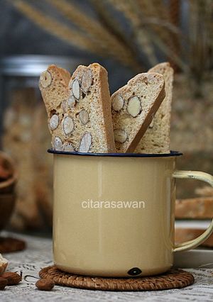 Gambar Almond Biscotti
