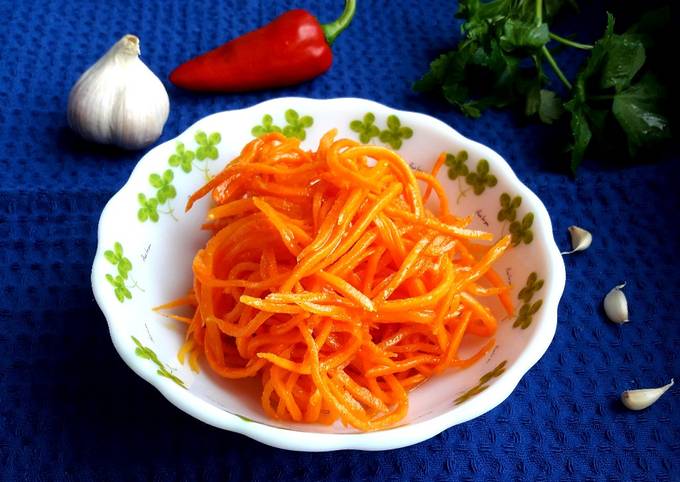 Морква по-корейськи