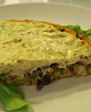 Quiche de sardinas ahumadas