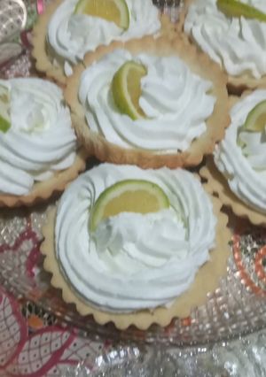 صورة لوصفة تارت بكريمة الليمون 🍋