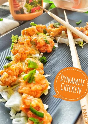 A picture of Dynamite chicken.