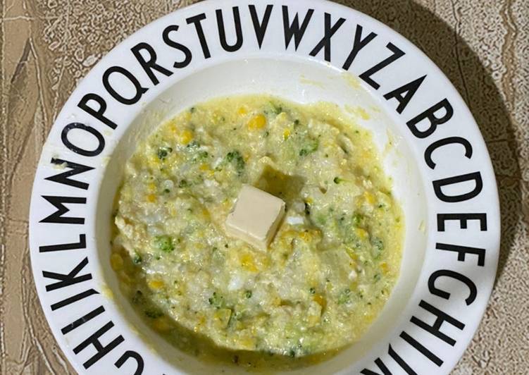 Resep Mpasi Sup Krim Jagung Ayam Brokoli 9 Bulan yang Enak