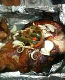 Pierna de cerdo asada