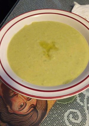 Una foto de Crema de chícharos