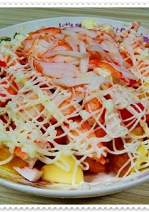 火紅沙拉 的食譜成品照片