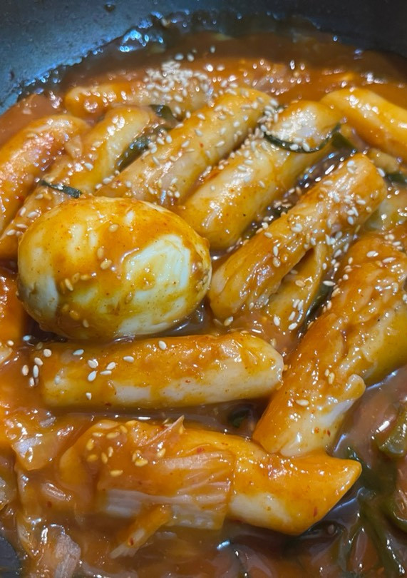 韓式辣炒年糕 的食譜成品照片