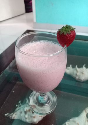 Foto resep Strawberry smoothies