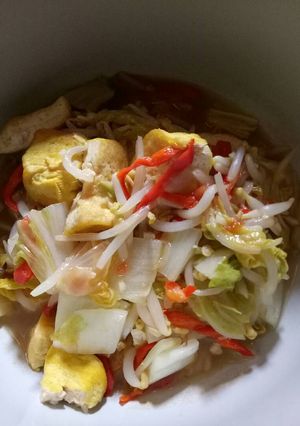 Foto resep Tumis tauge tahu