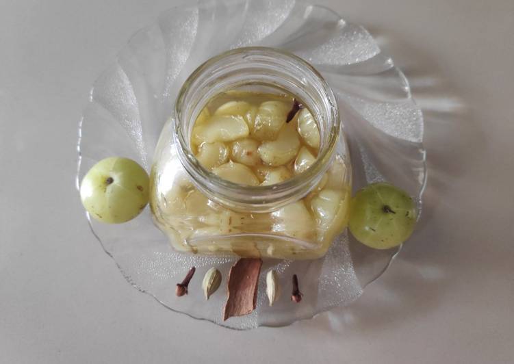 Amla murabba /Gooseberries-Sweet pickle