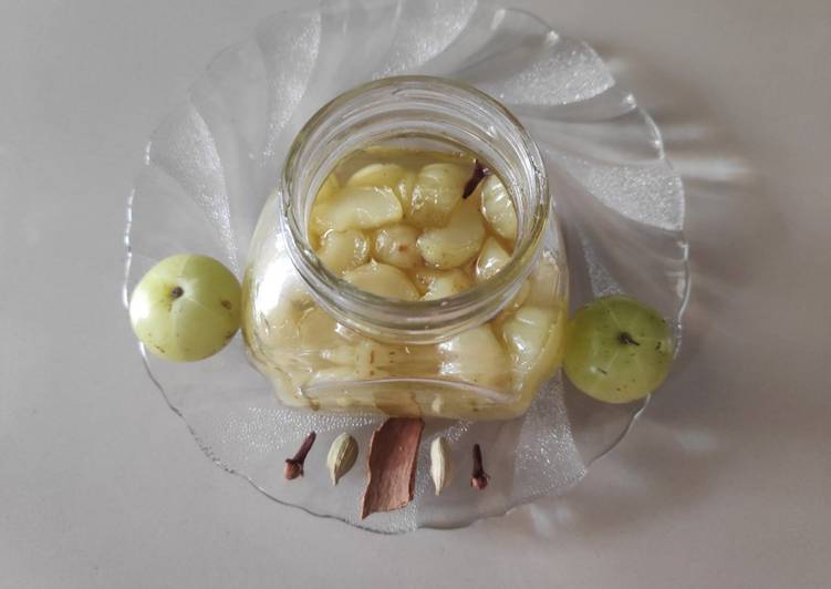 Steps to Make Ultimate Amla murabba /Gooseberries-Sweet pickle