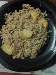 A picture of Pilau Njeri #seasonalingredientscontest#.