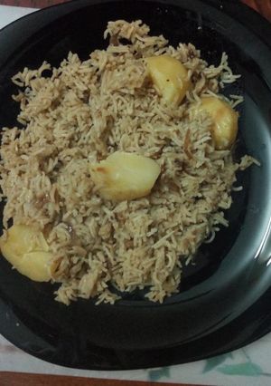 A picture of Pilau Njeri #seasonalingredientscontest#.