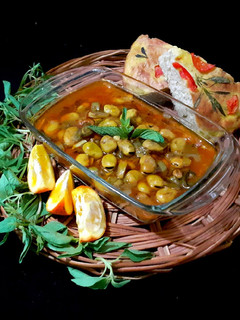 عکسی از دستور خوراک باقالی 😋😍