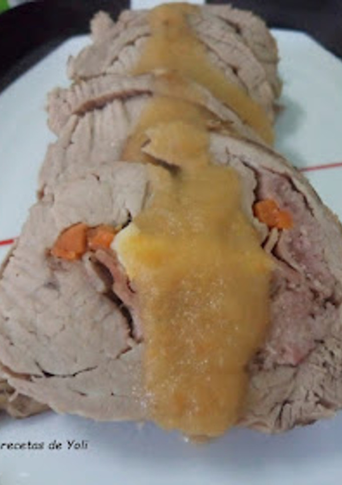 Una foto de Aleta de ternera rellena de Simone Ortega