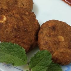 Elephant foot yam vadai A picture of Elephant foot yam vadai.
