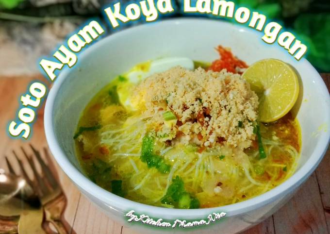 Resep Soto Ayam Koya Lamongan Anti Gagal