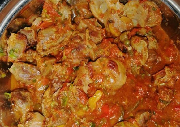 How to Make Super Quick Homemade Gizzards stew