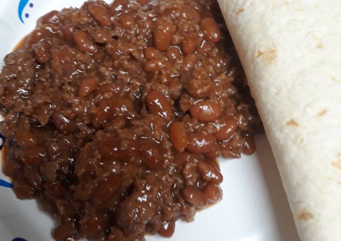 Easiest Way to Make Speedy Skye&#39;s Burger with Beans