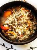 Ramen de vacuno Japonés (mi estilo)