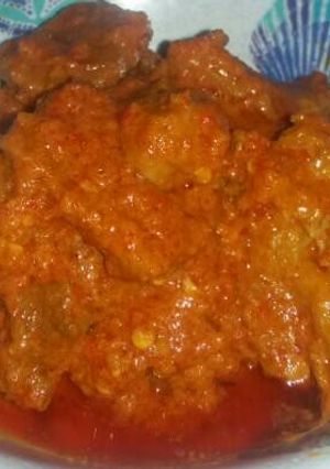 Foto resep Rendang merah #kitaberbagi