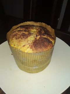 Una foto de Pan dulce navideño casero