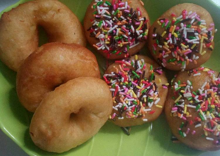 Donat kentang empuk(eggless)