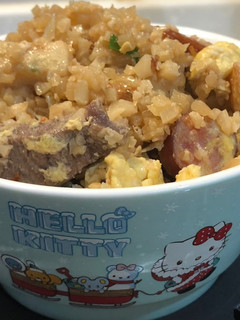 花椰菜米炒飯便當 的食譜成品照片