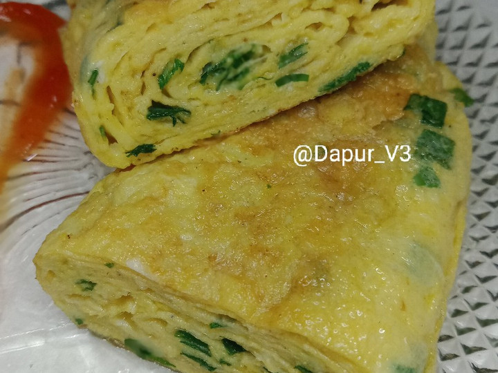 Resep Telur dadar gulung Bahan Sederhana