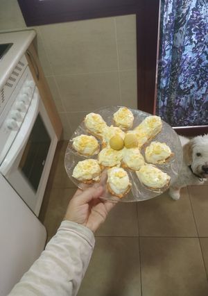 Una foto de Huevos rellenos