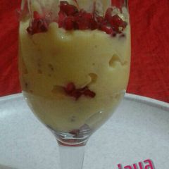 A picture of Fruits Custard.
