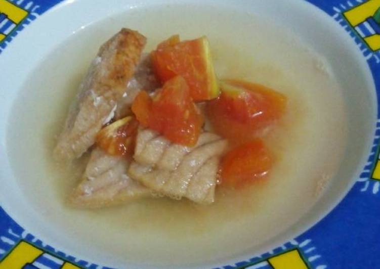 Resep Sup ikan tuna Anti Gagal