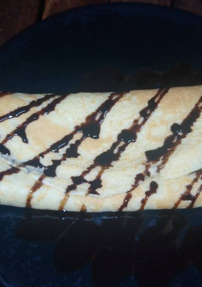 Una foto de Crepe casero facilísimo 😋