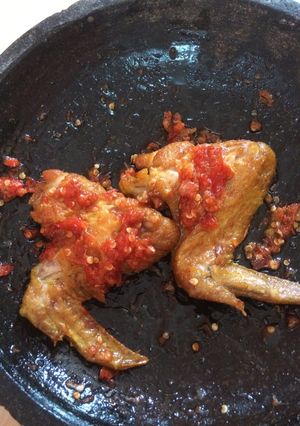 Foto resep Ayam geprek pedas