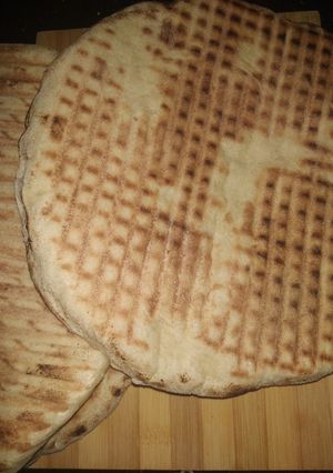 صورة لوصفة مطلوع السميد بالبرا مكسور