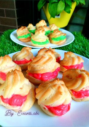 Foto resep Kue sus vla strawberry
